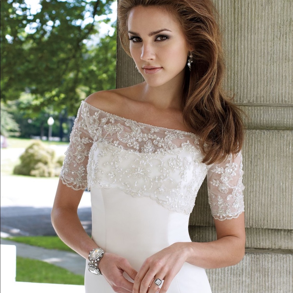 David Tutera strapless mermaid Wedding Dress ✨✨✨